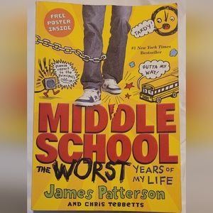 Middle School The Worst Years of My Life James Patterson Paperback Novel